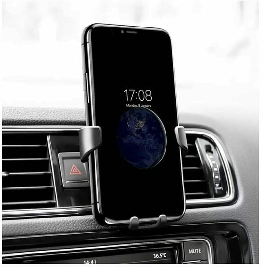Universal Gravity Car Phone Mount – Air Vent Holder for iPhone & Samsung