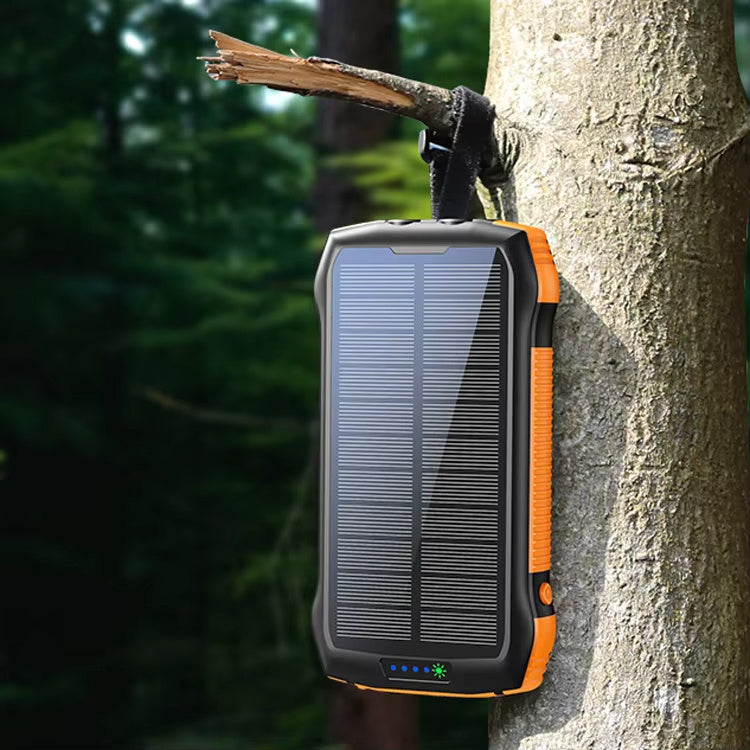 Solar Charger Power Bank 20000mAh – Waterproof & Fast Charge